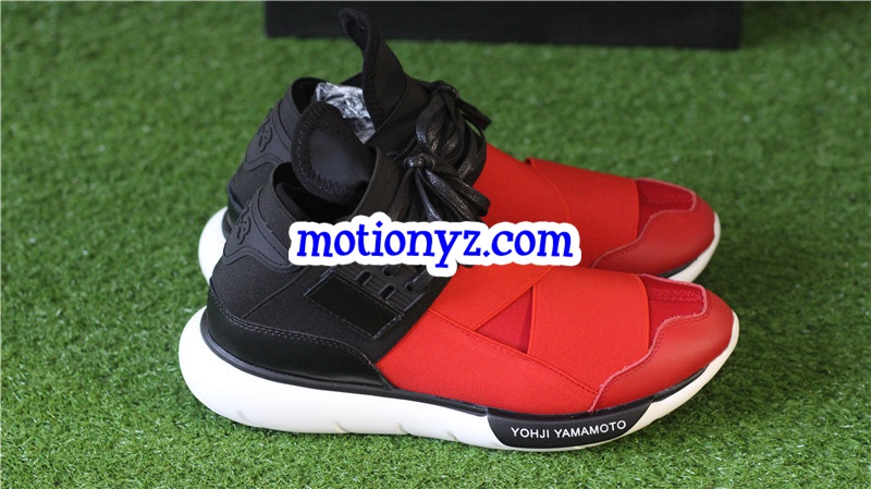 Adidas Y-3 Y3 Qasa High Red Black